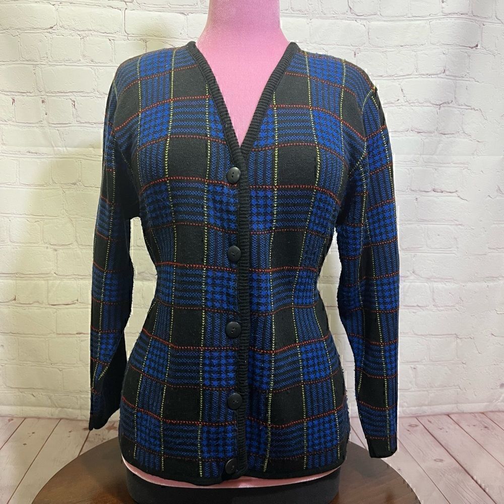 14 VINTAGE NORTON MCNAUGHTON CARDIGAN. Preppy